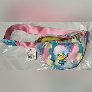 Universal Studios Minion Fanny Pack - Pink & Blue